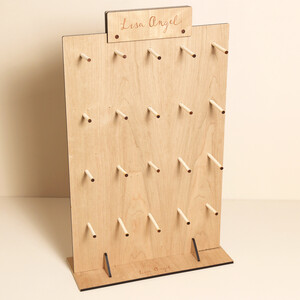 Large UK POS Stand with double sided logo